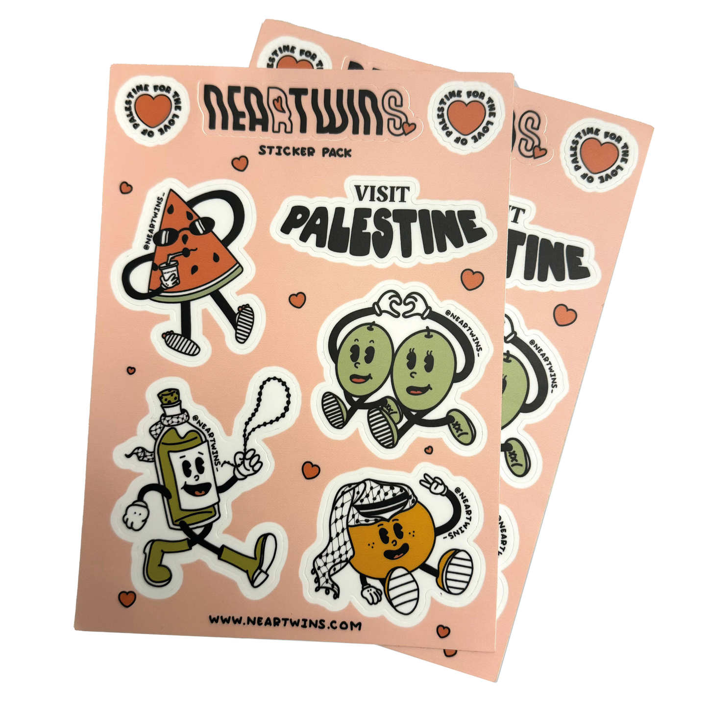 Visit Palestine Sticker Pack